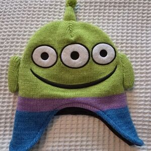 Disney Pixar Toy Story 4 Alien Beanie Hat with Ear Flaps